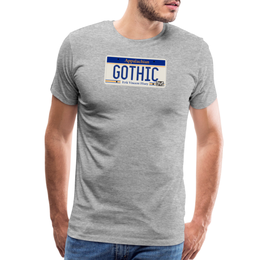 Appalachian Gothic License Plate EVH T-SHirt - heather gray