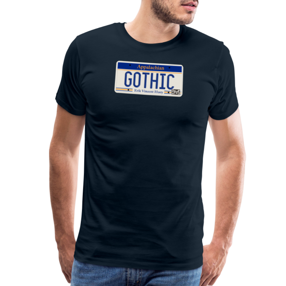 Appalachian Gothic License Plate EVH T-SHirt - deep navy
