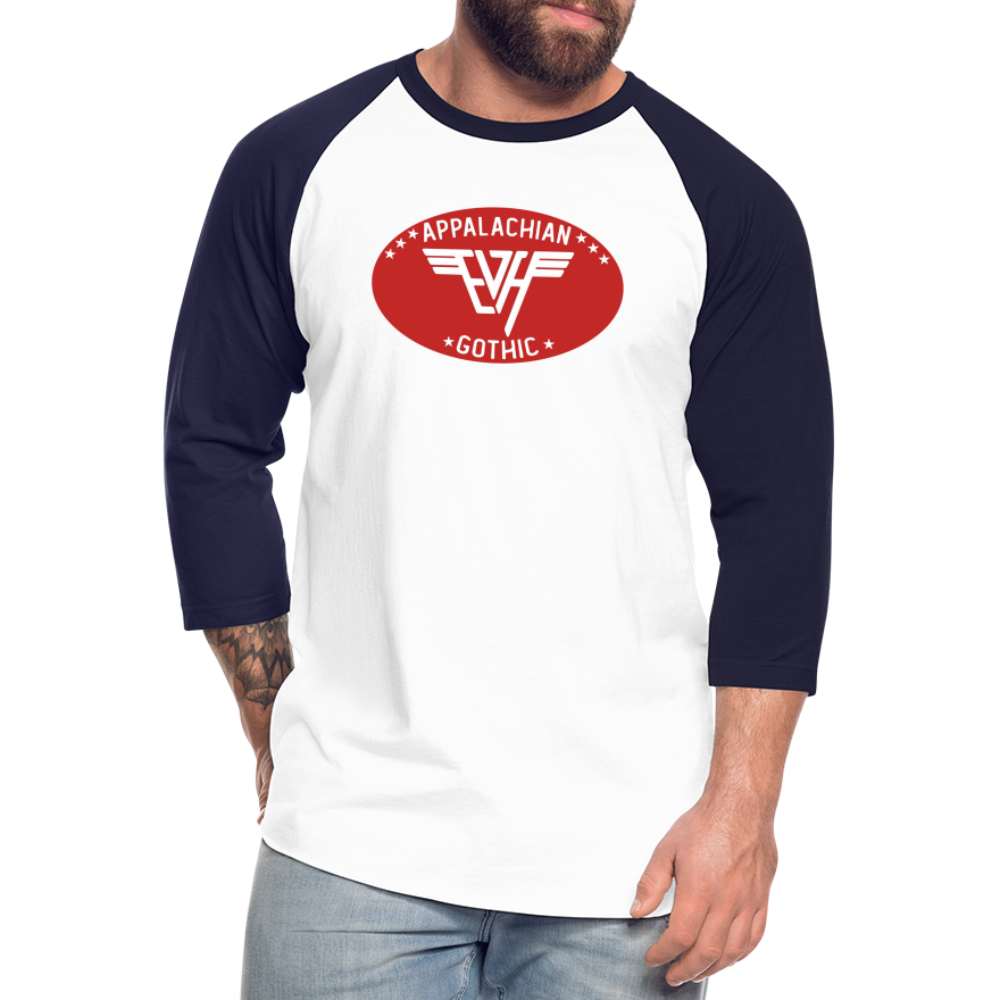 EVH Wings Baseball T-Shirt - white/navy