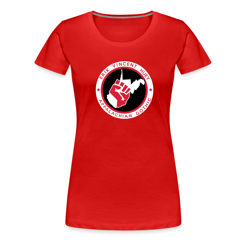 Fist of Justice EVH Women’s T-Shirt - red