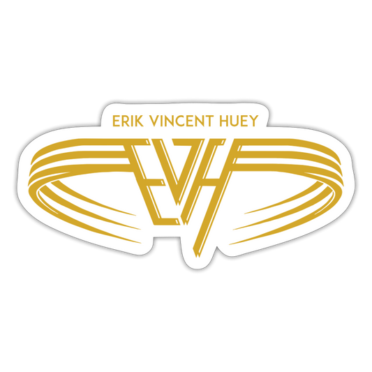 EVH Wings Sticker - white matte